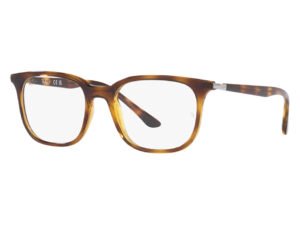 اطار طبي RAYBAN للرجال والنساء مستطيل لون نمري - RX7211 2012