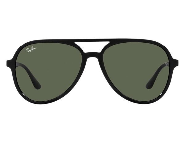 Rayban RB4376 60171 Black Men Rectangle Sunglasses