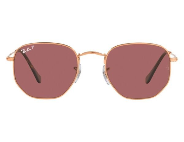 Rayban RB3548N 9202AF Silver Women Square Sunglasses