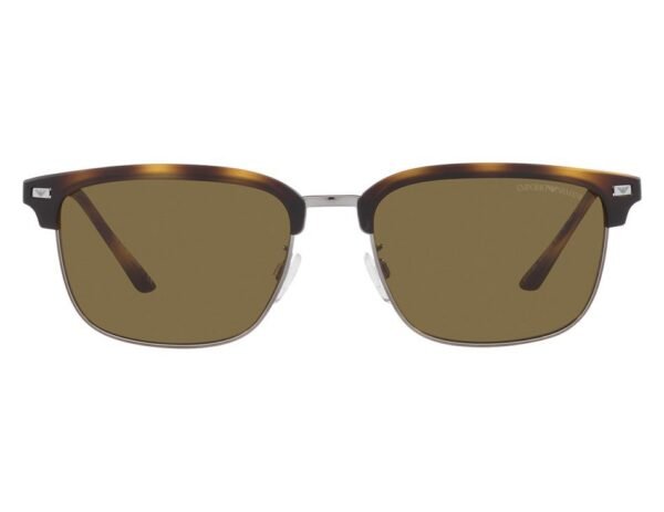 Emporio Armani EA4180 500273 Beige Men Round Sunglasses