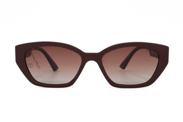 Tiago 5113 C2 Brown Women Round Sunglasses